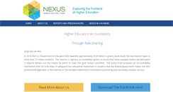 Desktop Screenshot of nexusresearch.org