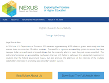 Tablet Screenshot of nexusresearch.org